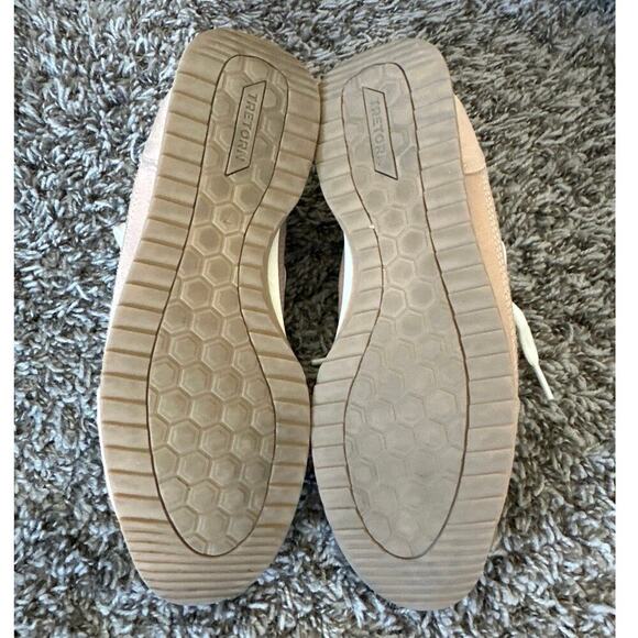 Women’s Tretorn x Free People Blush Blue Retro Sneakers Size 7 - Picture 4 of 9